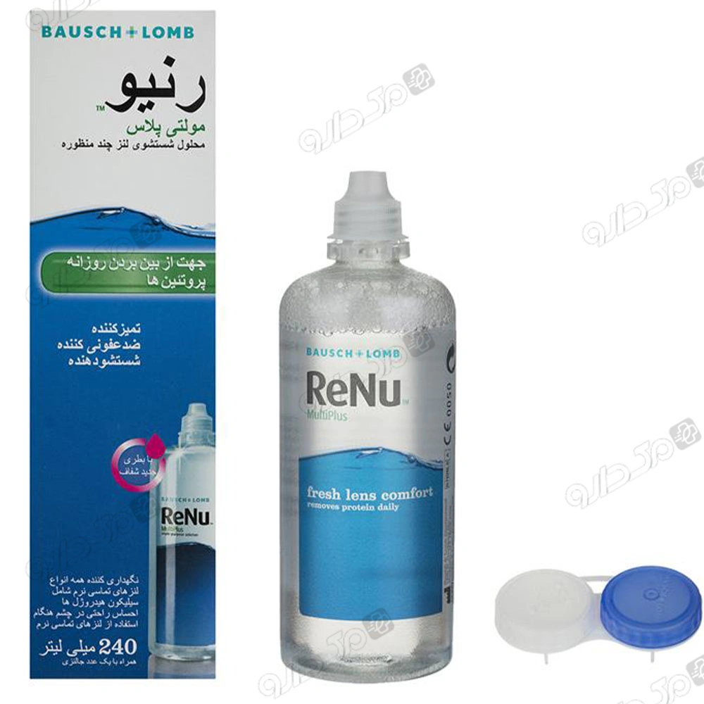 مایع نگهداری کننده لنز 240ml رنیو